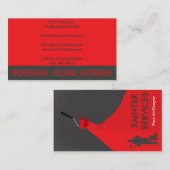 Professional Painter Business Card 名刺 (正面/裏面)