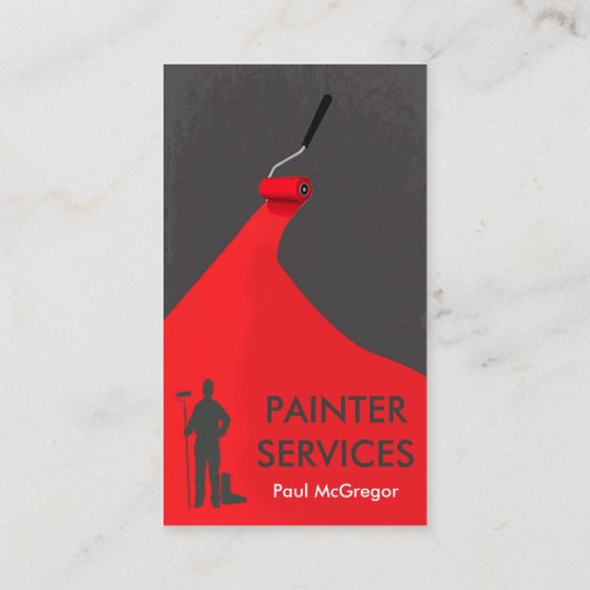 Professional Painter Business Card 名刺 (裏面)
