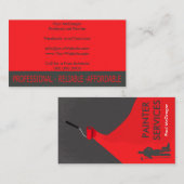 Professional Painter Business Card 名刺 (正面/裏面)