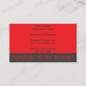 Professional Painter Business Card 名刺 (正面)