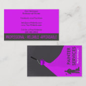 Professional Painter Business Card 名刺 (正面/裏面)