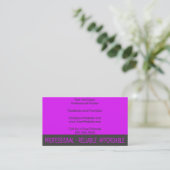 Professional Painter Business Card 名刺 (スタンド正面)
