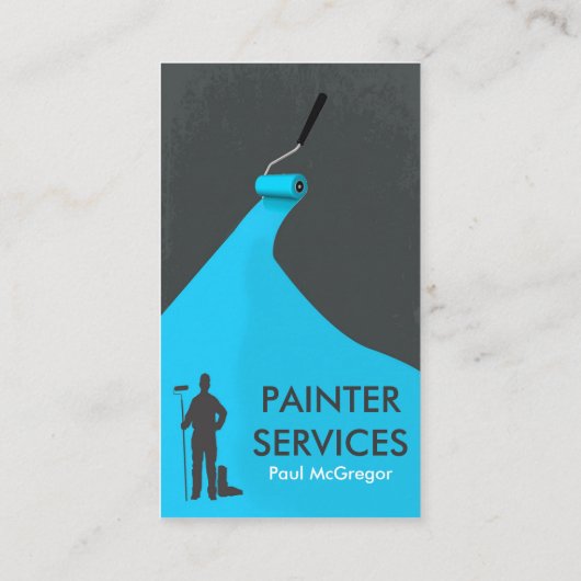 Professional Painter Business Card 名刺 (裏面)