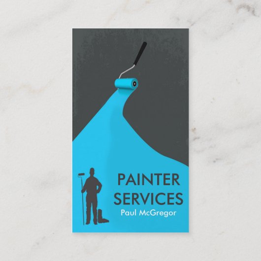 Professional Painter Business Card 名刺 (裏面)