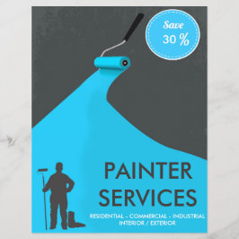 Professional Painter Discount Flyer チラシ