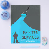 Professional Painter Flyer チラシ (シングル)