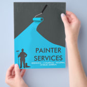 Professional Painter Flyer チラシ (手)