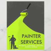 Professional Painter Flyer チラシ (正面)
