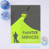 Professional Painter Flyer チラシ (シングル)