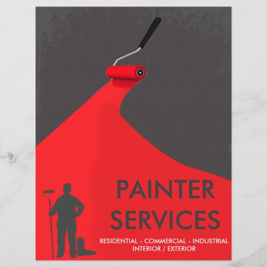 Professional Painter Flyer チラシ (正面)