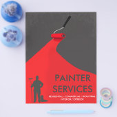 Professional Painter Flyer チラシ (シングル)