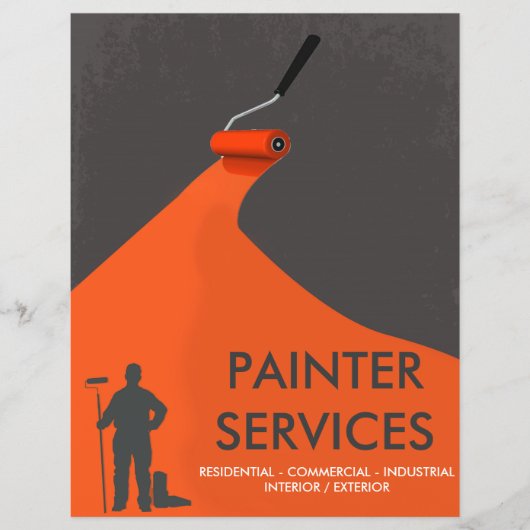 Professional Painter Flyer チラシ (正面)