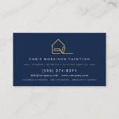 Professional Painter Painting Company QR Code 名刺 (正面)