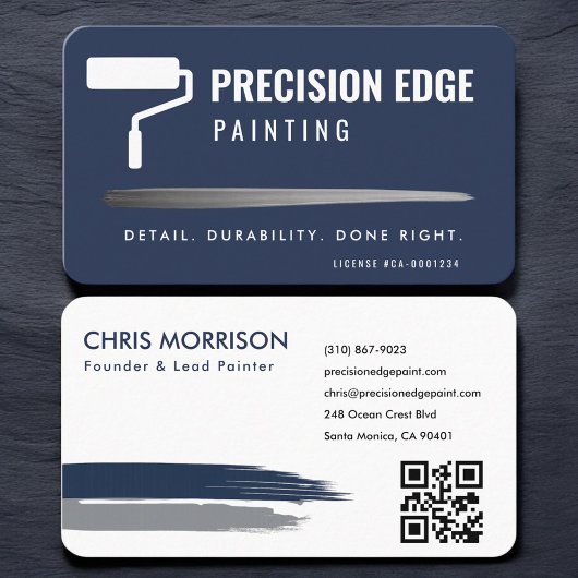 Professional Painter QR Code 名刺