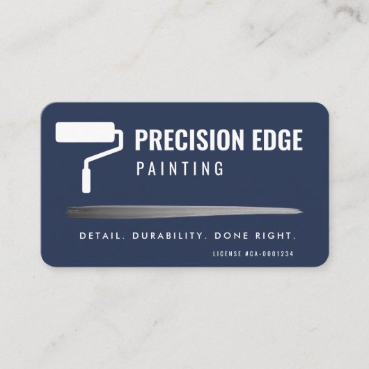 Professional Painter QR Code 名刺 (正面)