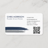 Professional Painter QR Code 名刺 (裏面)