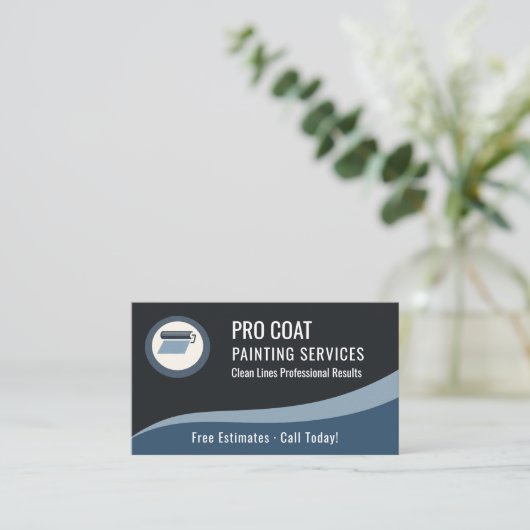 Professional Painting Painter Company 名刺 (スタンド正面)