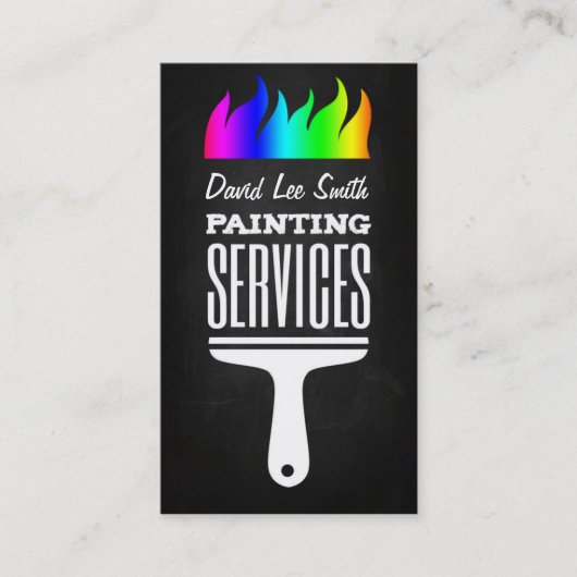 Professional Painting Service 名刺 (正面)