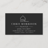 Professional Painting Service QR Code 名刺 (正面)