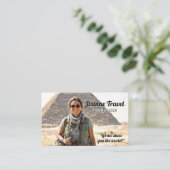 Professional Personal Tour Guide Business Card 名刺 (スタンド正面)