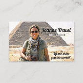 Professional Personal Tour Guide Business Card 名刺 (正面)