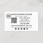 Professional Personal Trainer Fitness Center 名刺 (裏面)