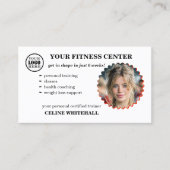 Professional Personal Trainer Fitness Center 名刺 (正面)