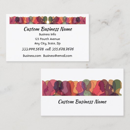 Professional Personnel Mgr, HR Mgr,  名刺 (正面/裏面)