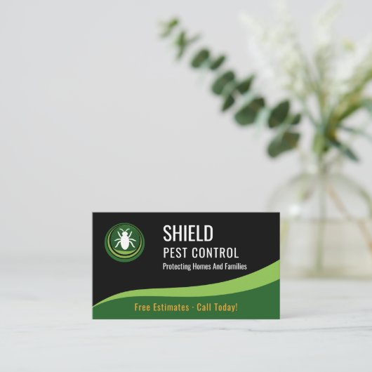 Professional Pest Control Service Company 名刺 (スタンド正面)