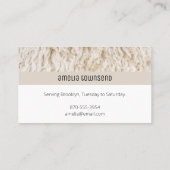 Professional Pet Business Cards Dog Walker Service 名刺 (裏面)