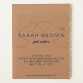 Professional Pet Care Record プランナー手帳 (裏面)