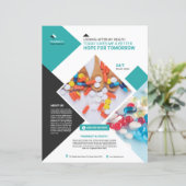 Professional Pharmacy Flyer Template (スタンド正面)