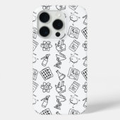 Professional Pharmacy Icon Pattern IPhone Case Case-Mate iPhoneケース (裏面)