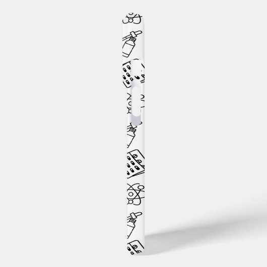 Professional Pharmacy Icon Pattern IPhone Case Case-Mate iPhoneケース (裏面 / 左)