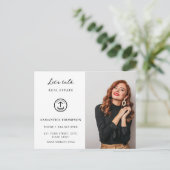 Professional Photo Real Estate Marketing Postcard シーズンポストカード (スタンド正面)