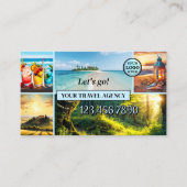 Professional Photo Travel Agency Business Card 名刺 (正面)