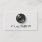 Professional Photographer camera lens Photography  名刺 (正面)
