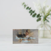 Professional Piano Teacher 名刺 (スタンド正面)