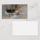 Professional Piano Teacher 名刺 (正面/裏面)