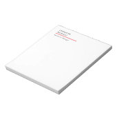 Professional plain minimalist modern trendy ノートパッド (回転)