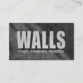 Professional Plaster Paint Wall Services 名刺 (正面)