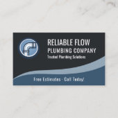 Professional Plumber Plumbing Company 名刺 (正面)