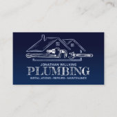 Professional Plumbing Services  名刺 (正面)