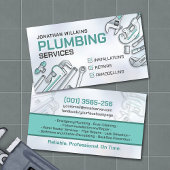 Professional Plumbing Services  名刺