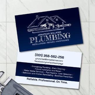 Professional Plumbing Services  名刺