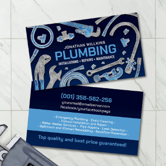 Professional Plumbing Services  名刺