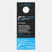 Professional Pressure Washing & Power Cleaning ドアノブサイン (裏面)