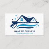 Professional Pressure Washing Power Wash Cleaning 名刺 (正面)