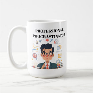 Professional Procrastinator Coffee Mug コーヒーマグカップ