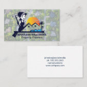Professional Property Cleaner | Neighborhood 名刺 (正面/裏面)